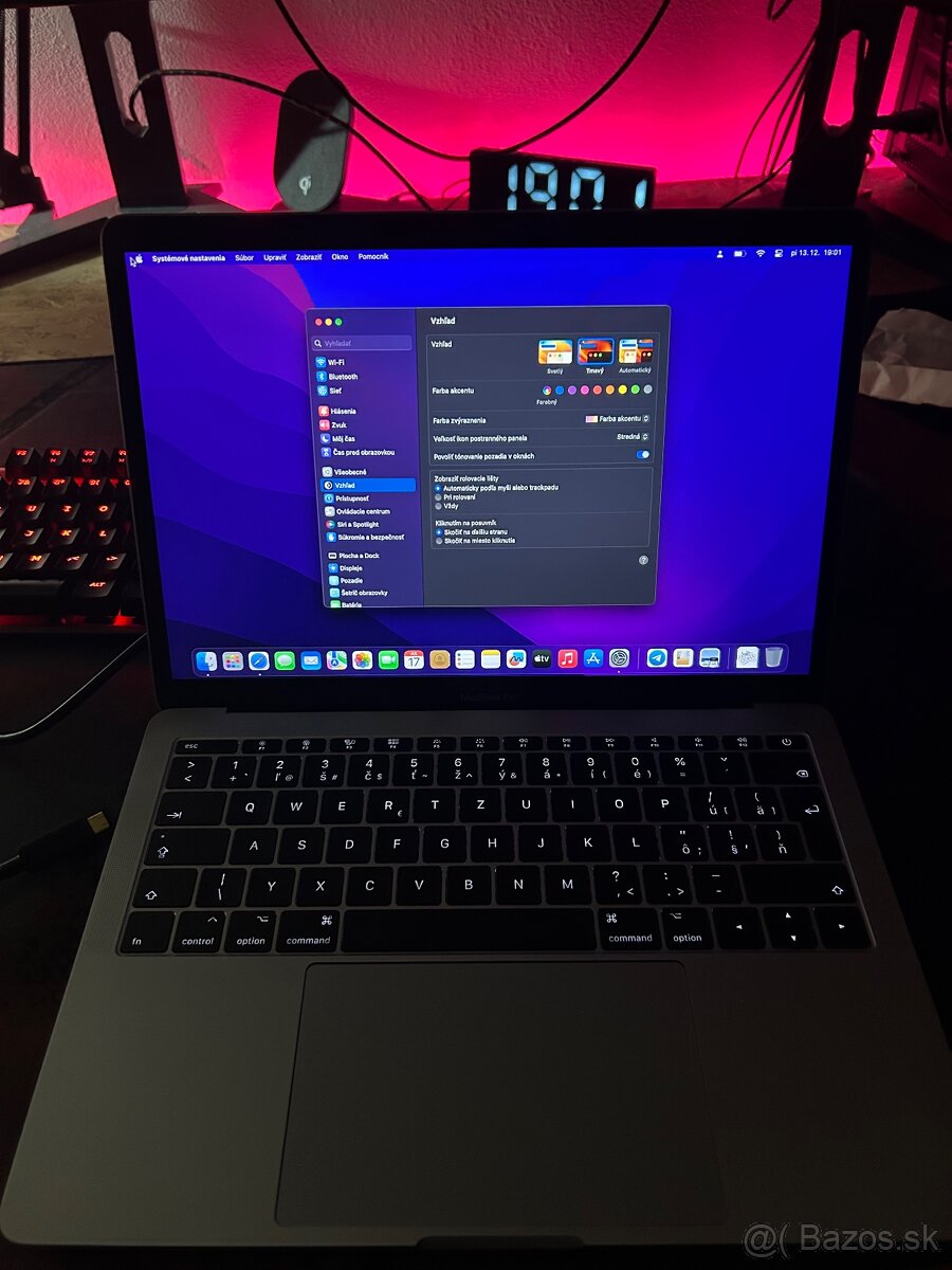 MacBook pro 2017 - i5, 8GB RAM, 128GB SSD