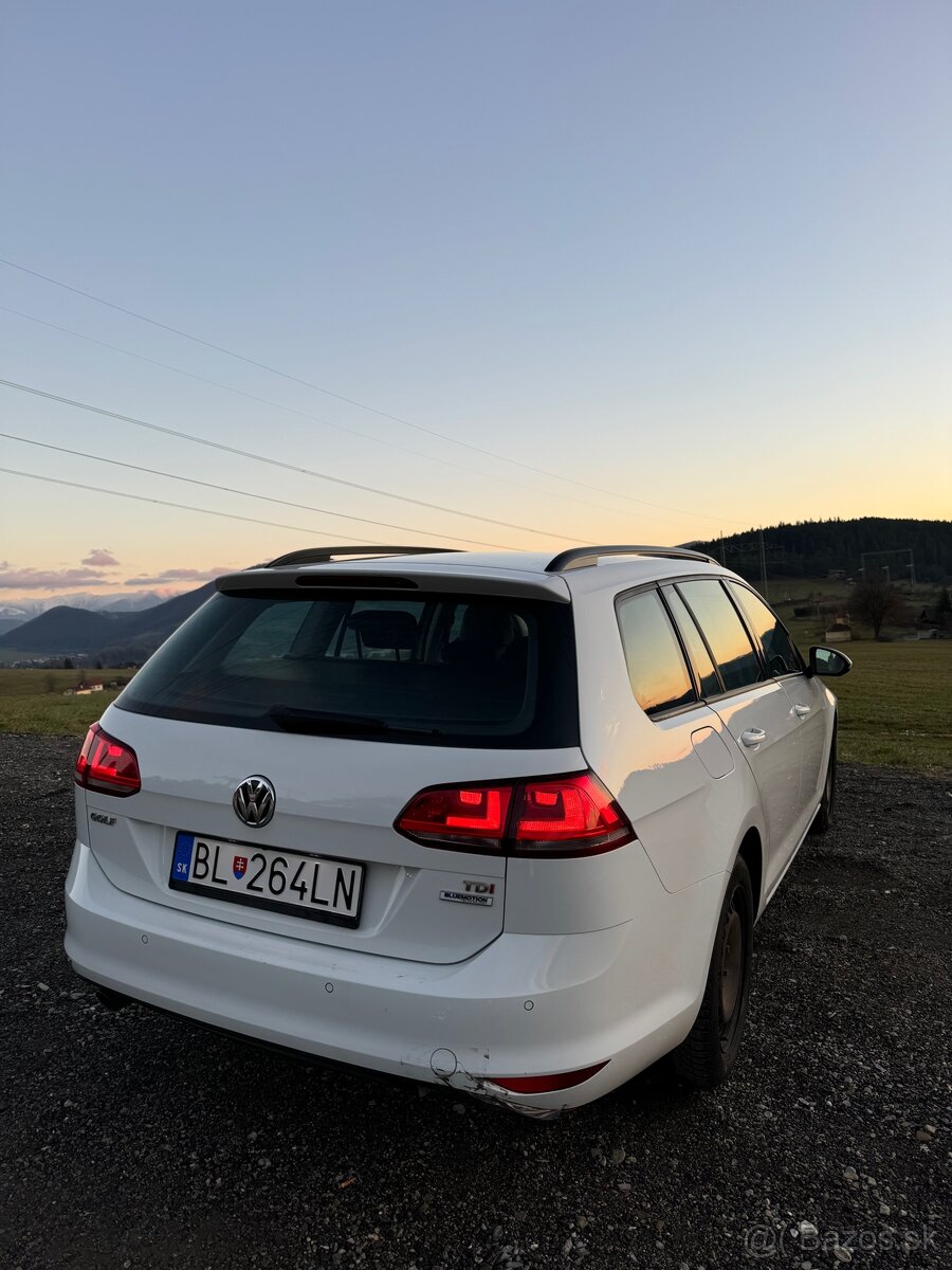 VW Golf 7 Variant 1.6 TDi 81KW 2016