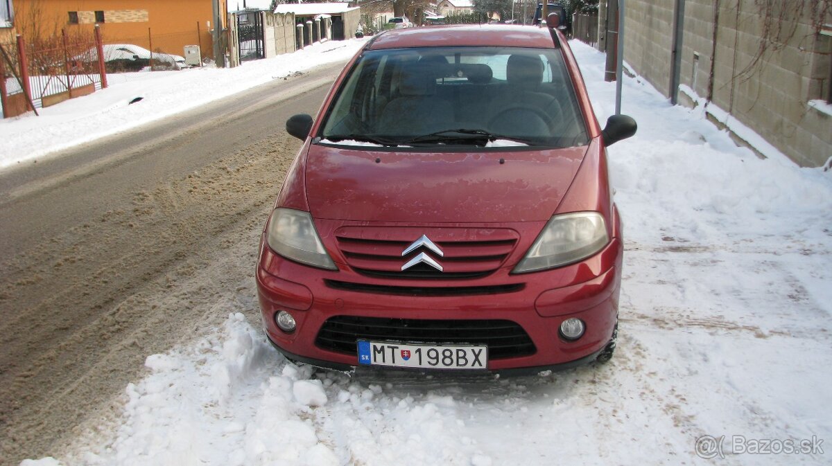 Citroen C3, 1,4 benzín, r. 2007