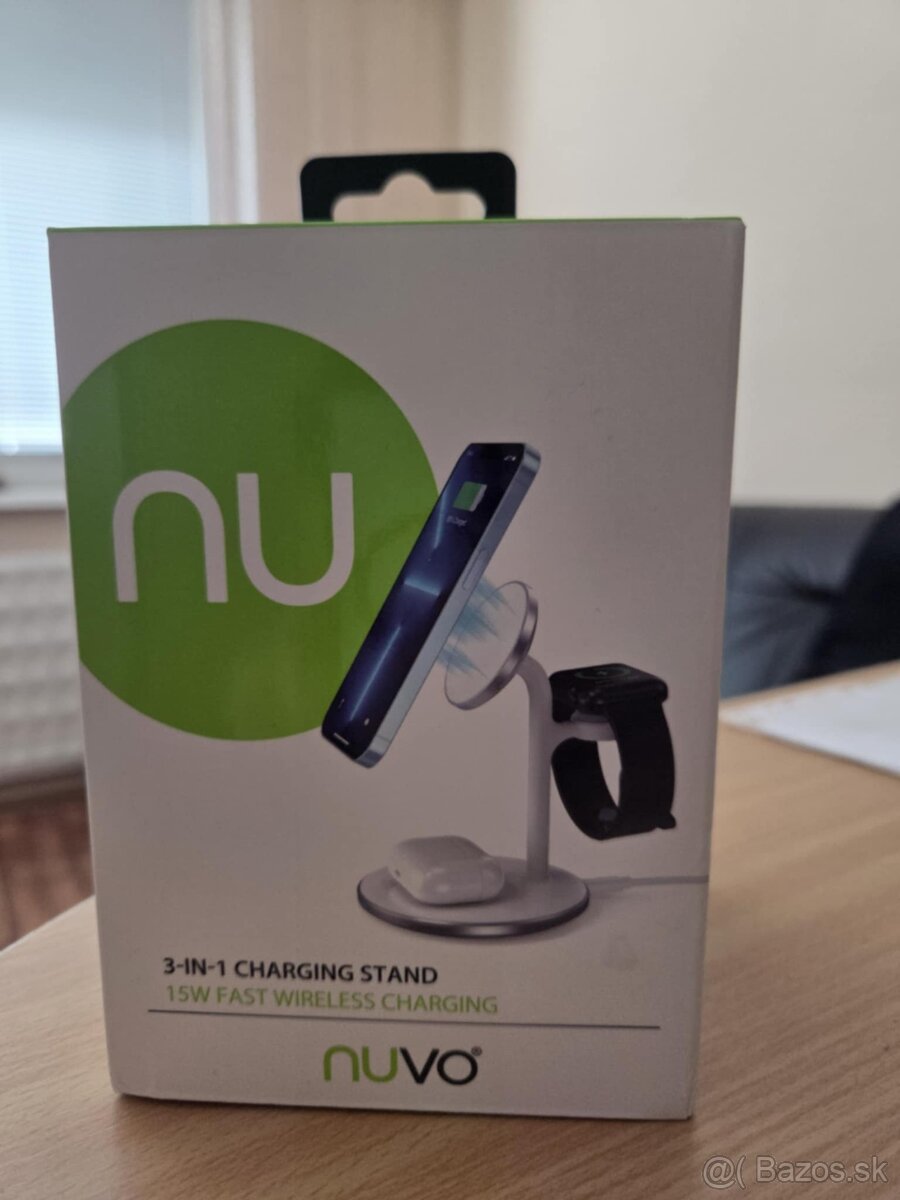 NUVO 3v1wireless charger 15W