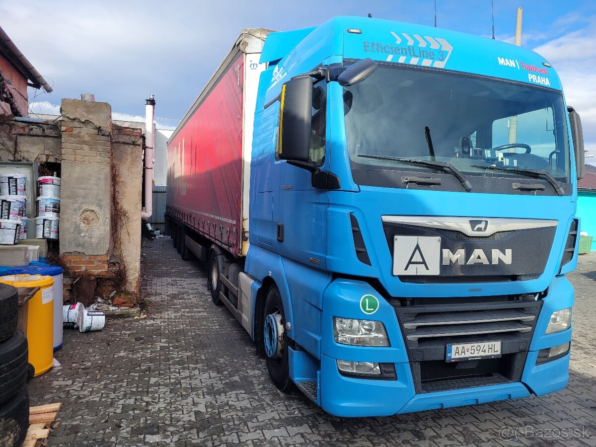 Predam tahač MAN TGX 18460 A 2 NAVESY