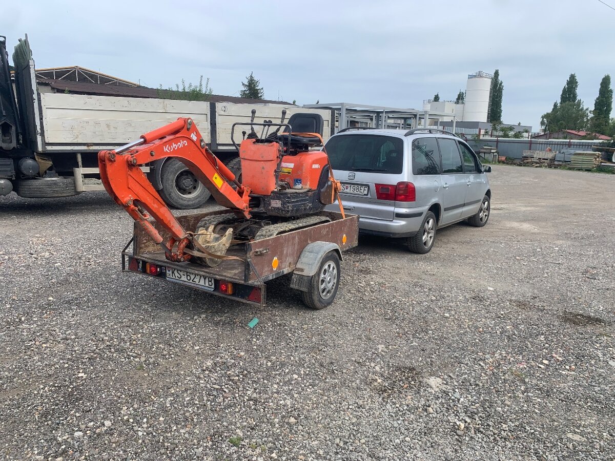 Kubota minibager