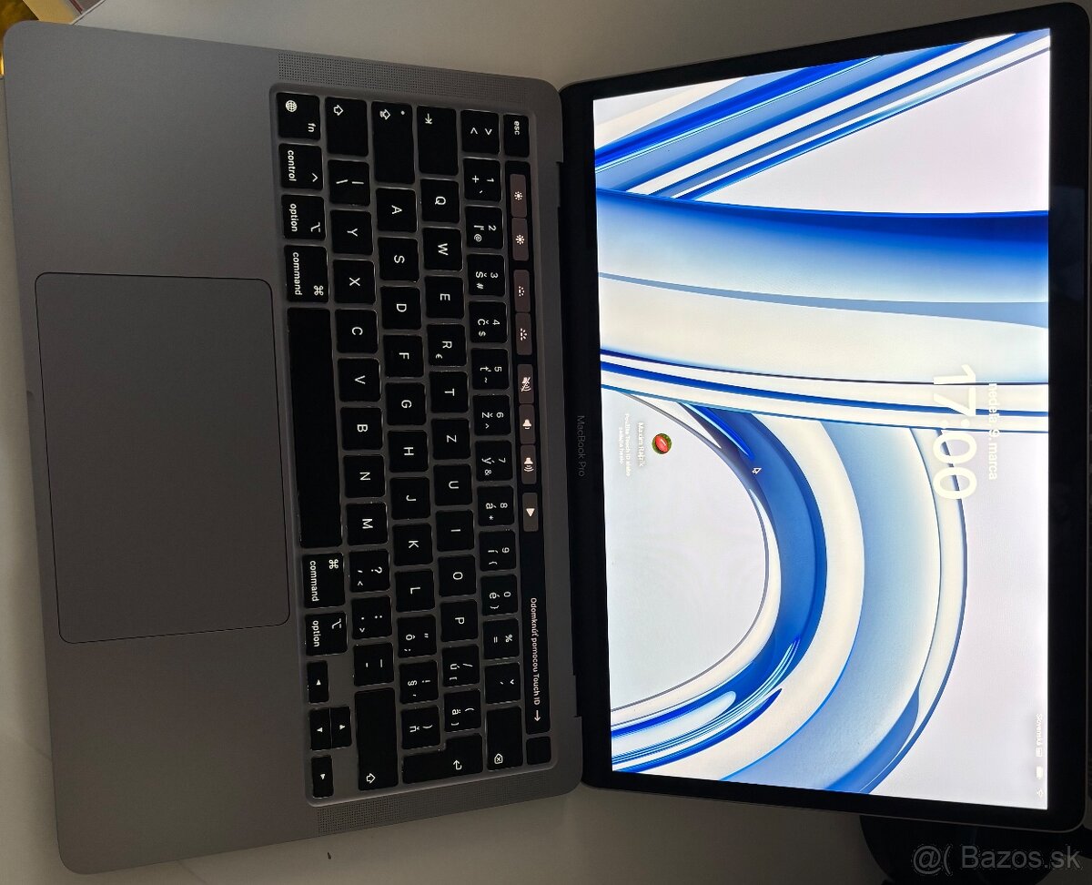 MacBook Pro 13” M1 ENG 2020 Vesmírne Sivý(touchbar)