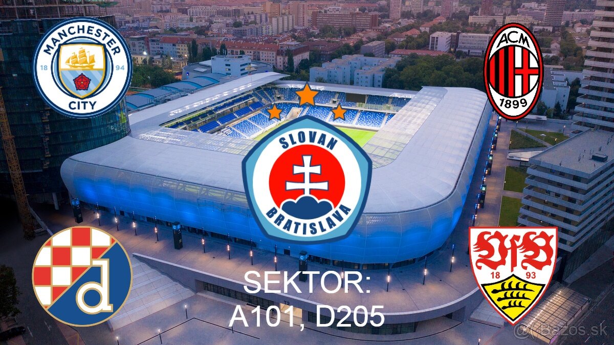 ŠK Slovan Bratislava lístky