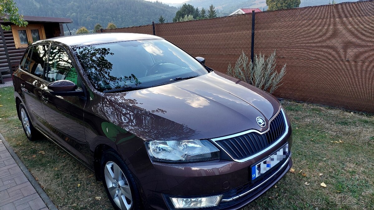 Škoda Rapid Spaceback  1.2 TSI 81kw .2016