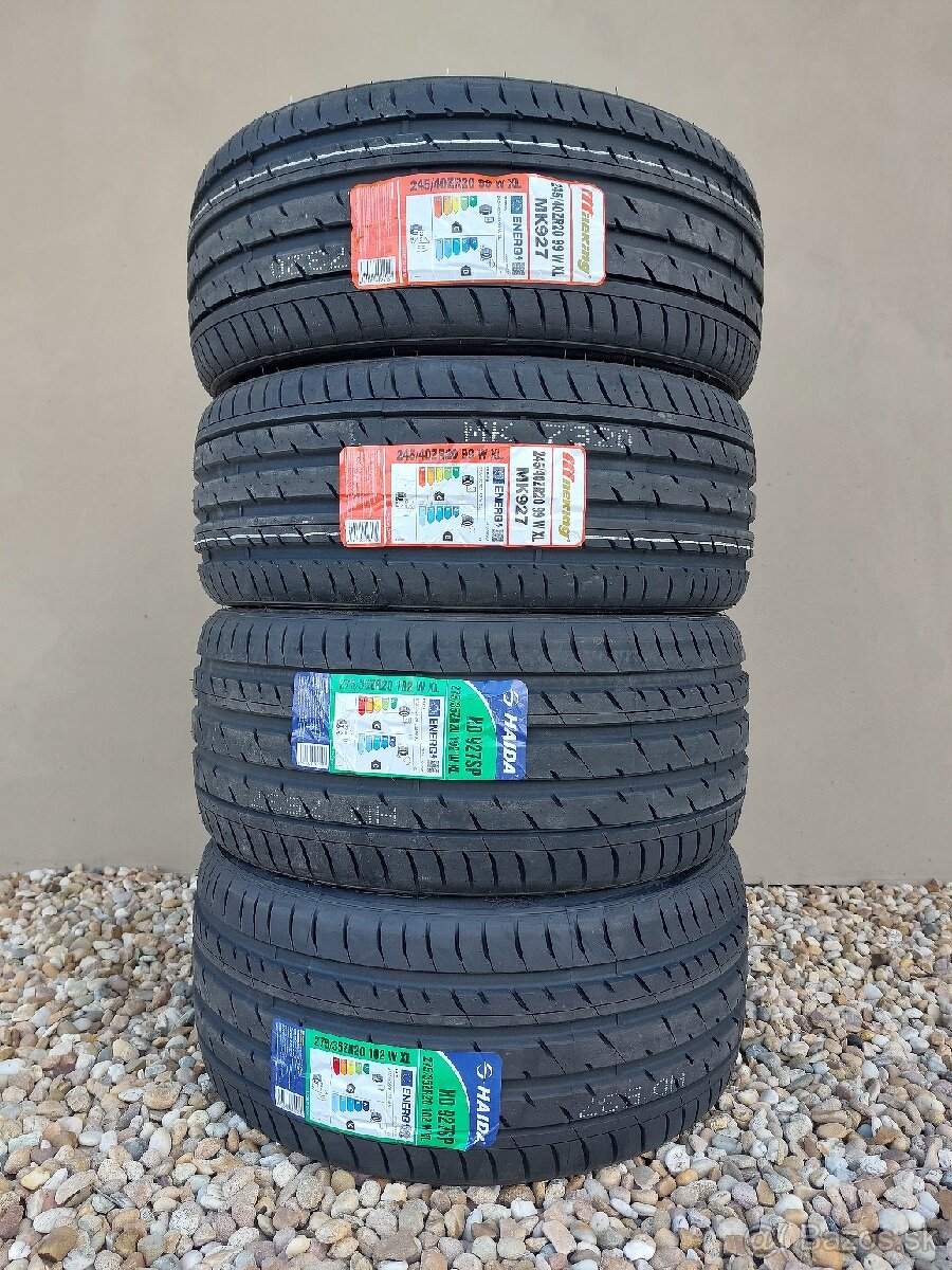 Nové letné pneu 275/35R20 + 245/40R20