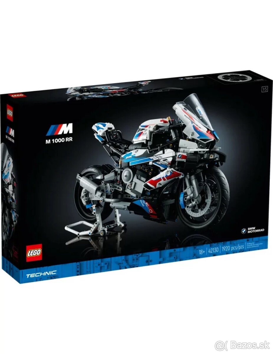 Predám nové LEGO 42130 TECHNIC BMW M 1000R