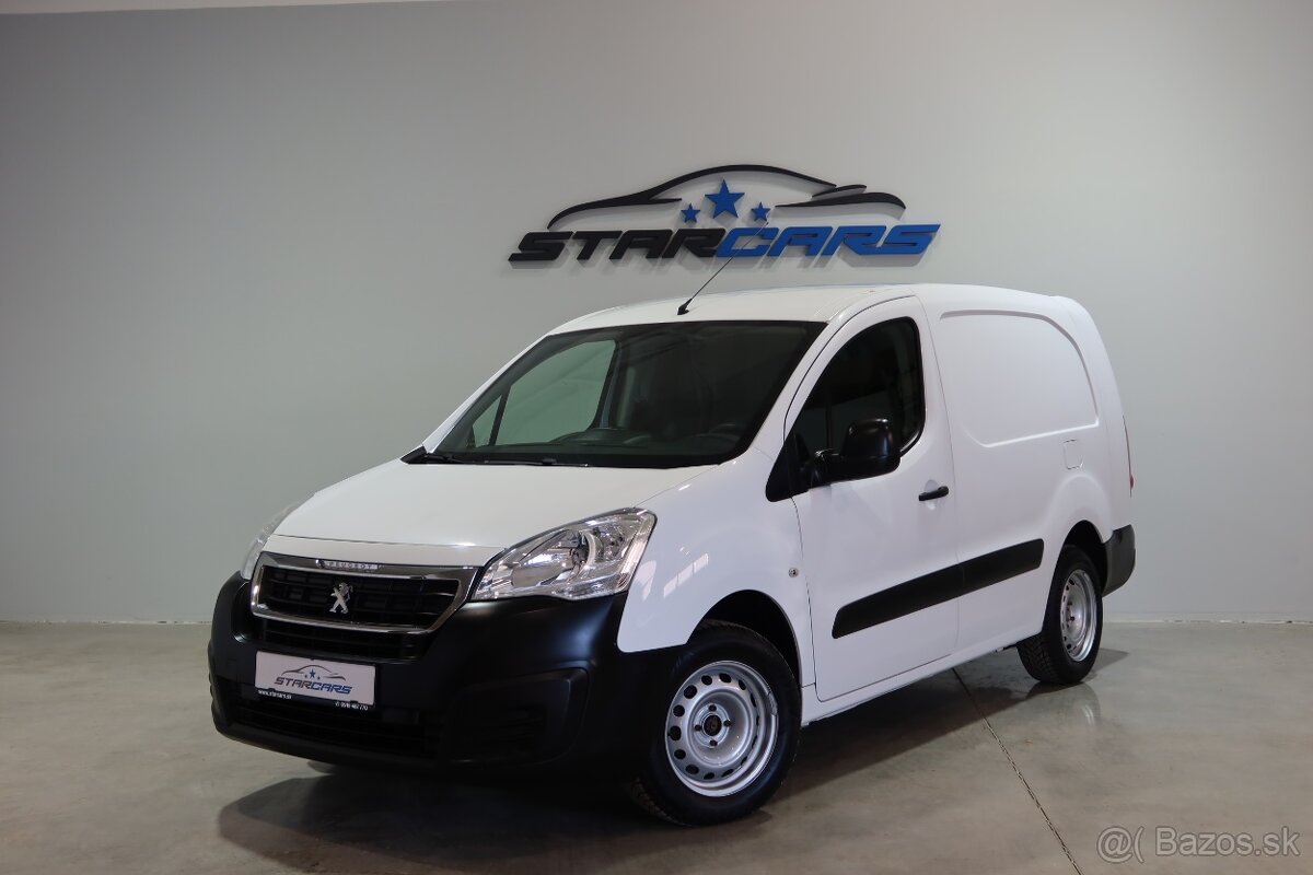 Peugeot Partner Pack L2 1.6 HDi FAP 90k odpočet DPH