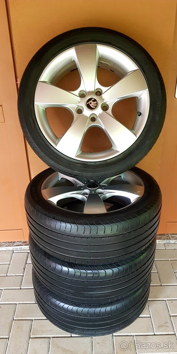 Predám elektróny ŠKODA PEGASUS 5x112 R17