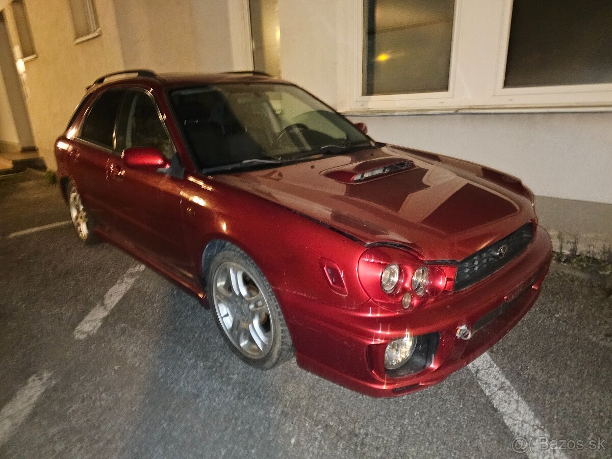 Subaru impreza 2002 wrx 4x4 165kw benzin