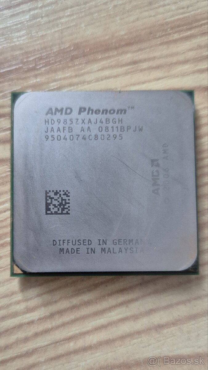 Procesory AMD Phenom X4 9850 a Sempron 140