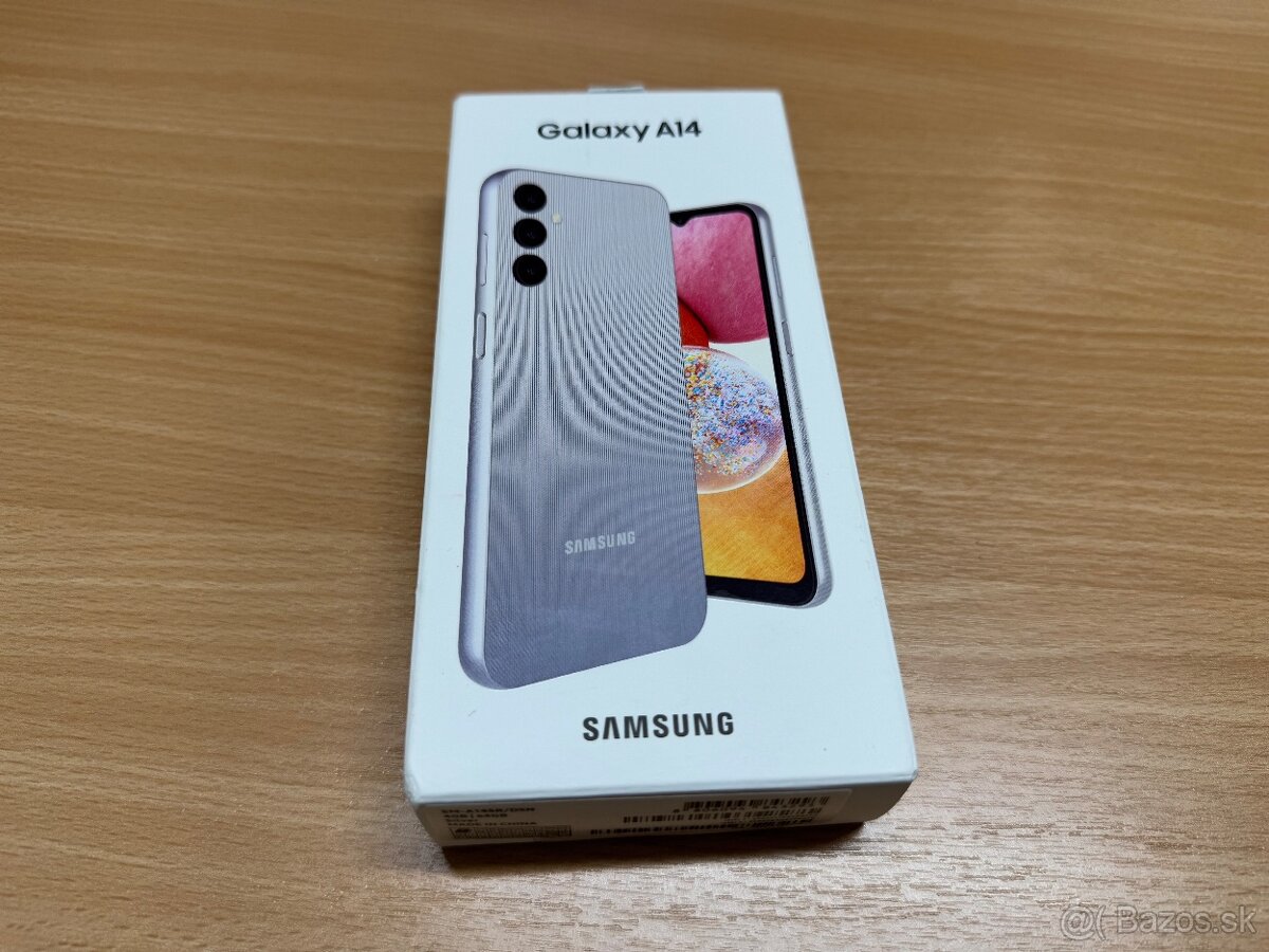 Samsung Galaxy A14 (fialový) - nový, zabalený