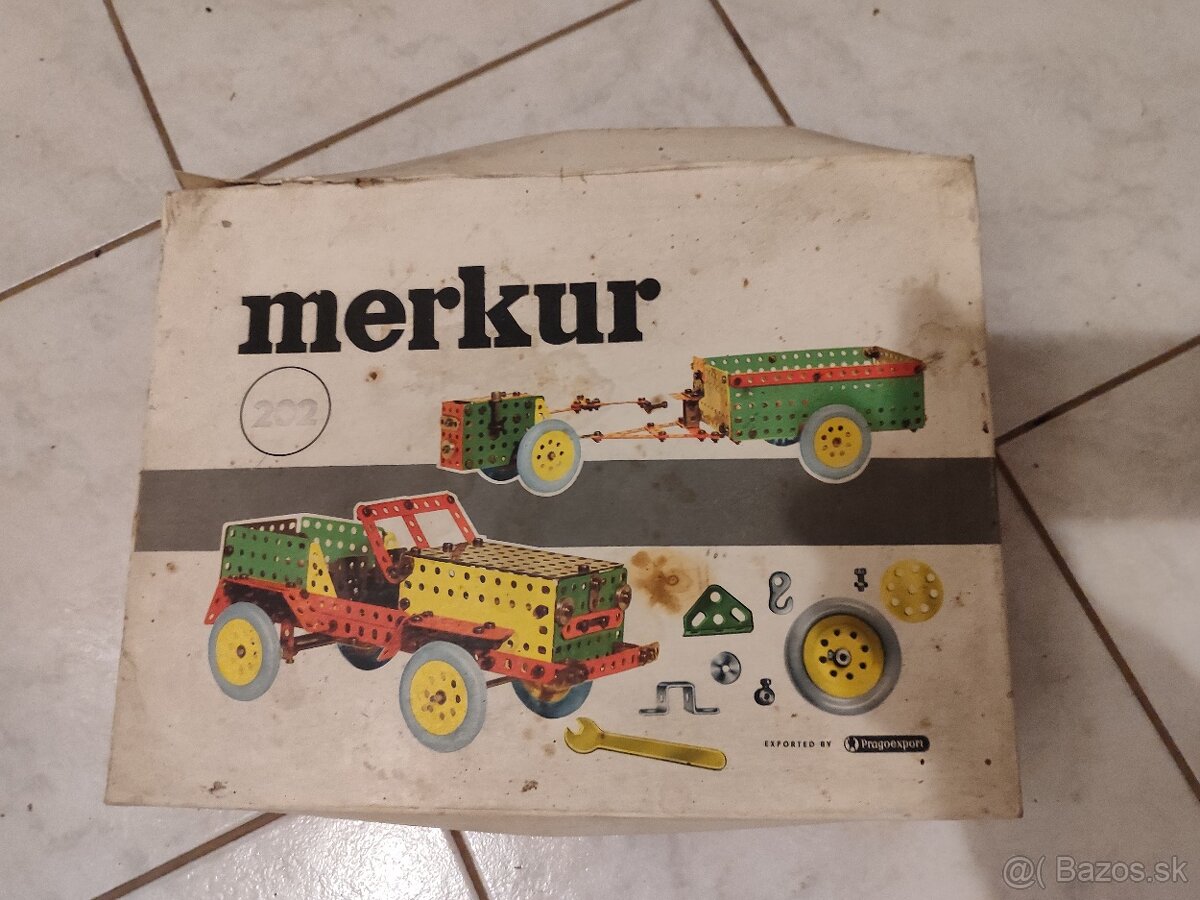 Retro stavebnica MERKÚR