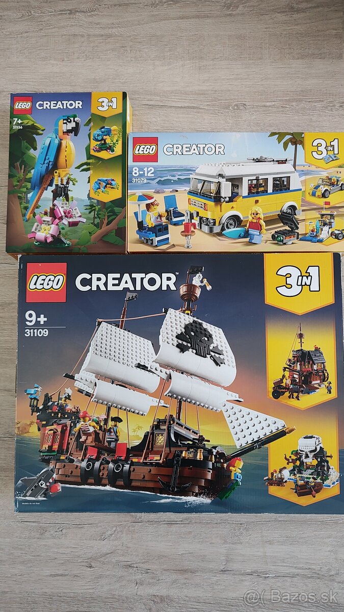 LEGO Creator sety 3in1