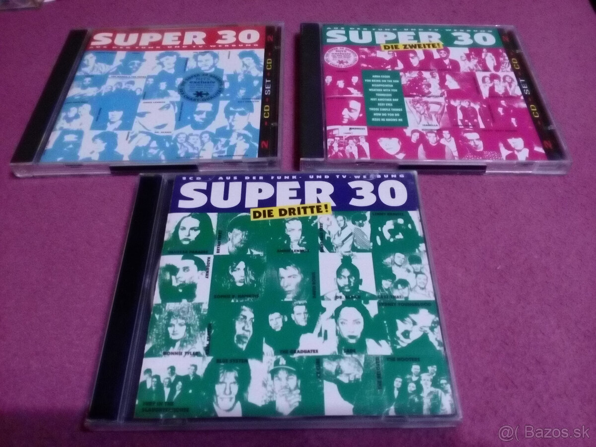 Super 30 na 3 CD  za 10.-€