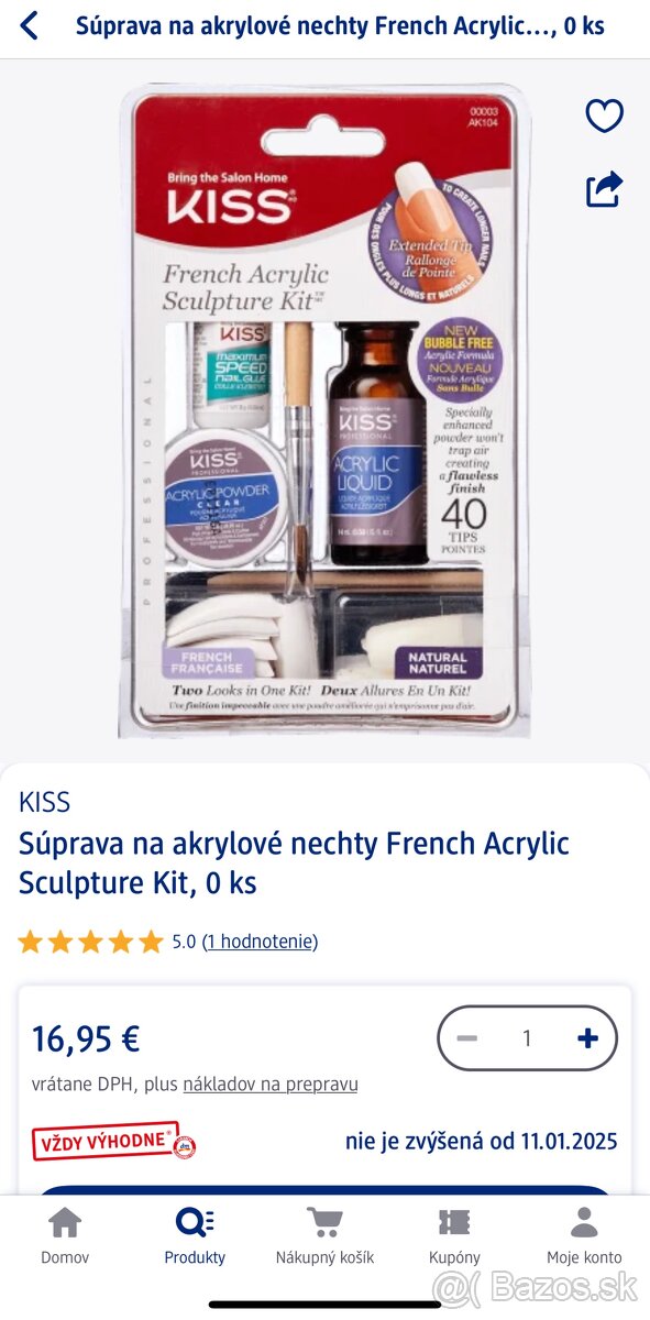 Suprava na akrylove nechty