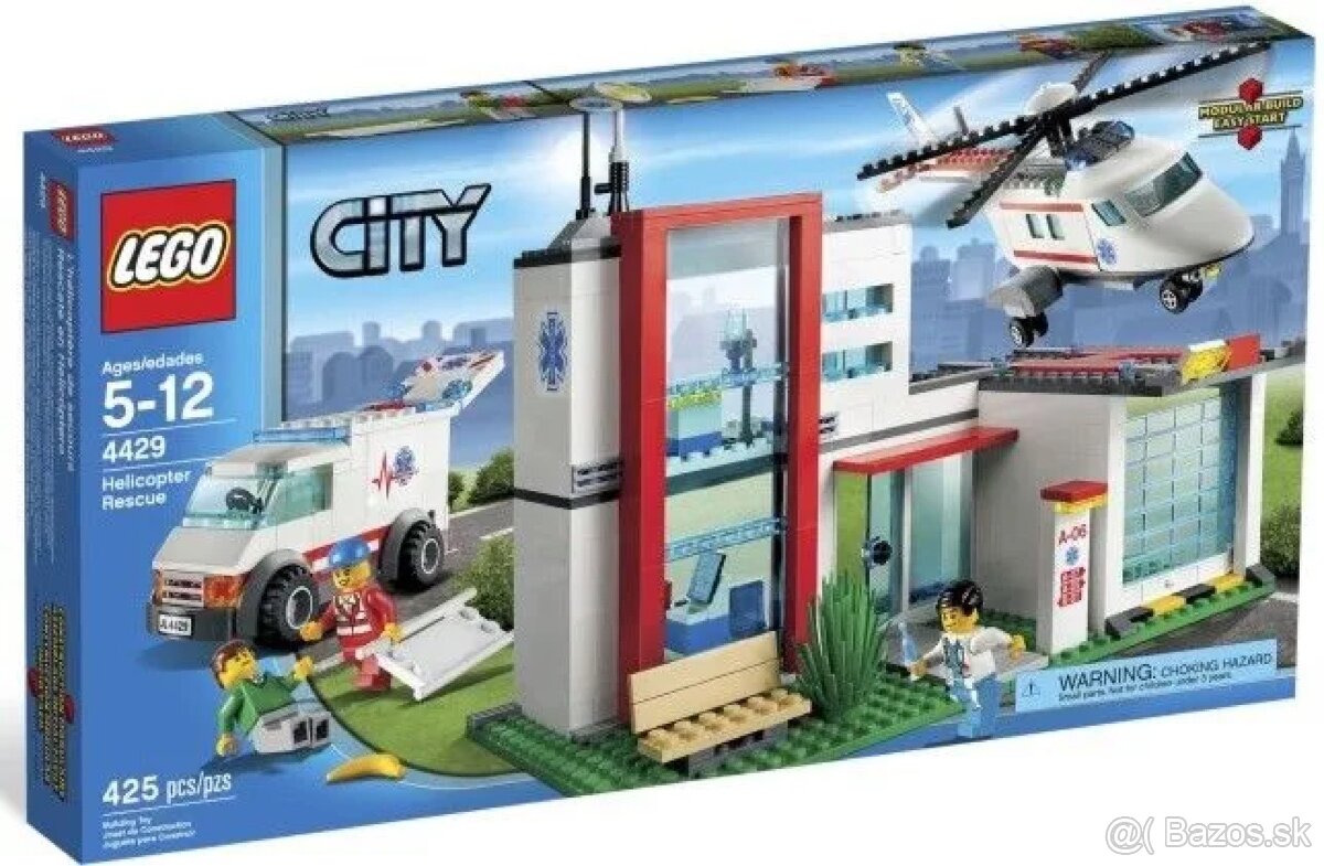 LEGO CITY 4429 Záchranná helikoptéra