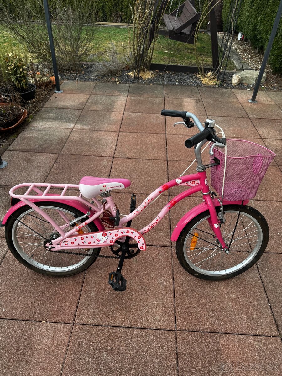 Detsky bicykel Hello Kitty