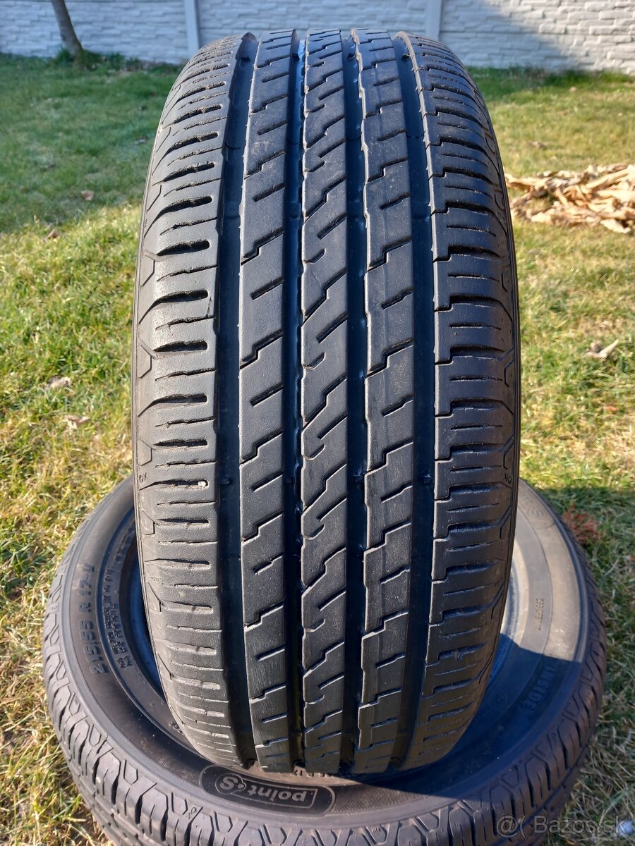 215/55 r17 letne pneumatiky