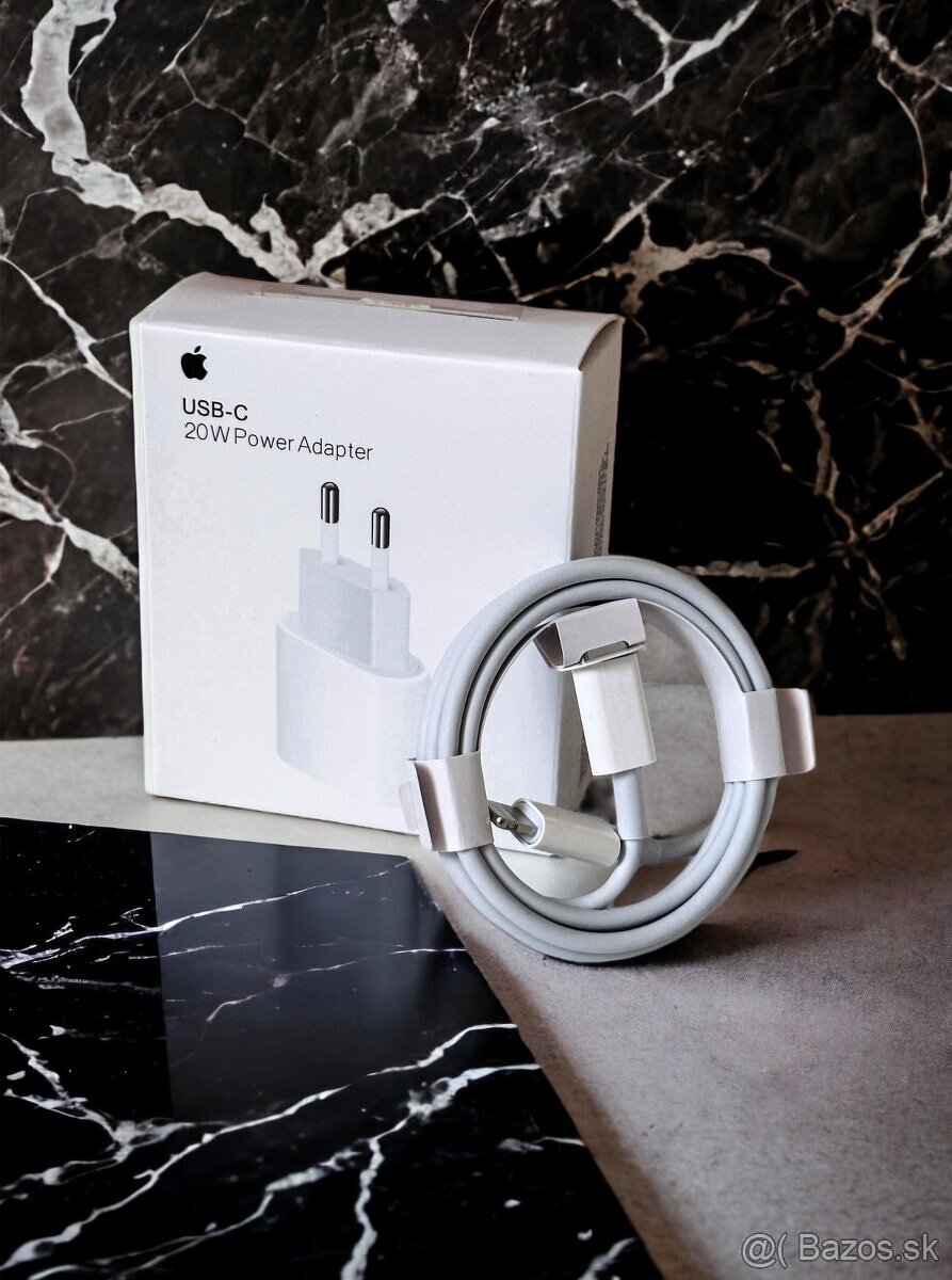 ORIGINAL rýchlo nabíjačka 20W Apple Adapter +lightning kábel