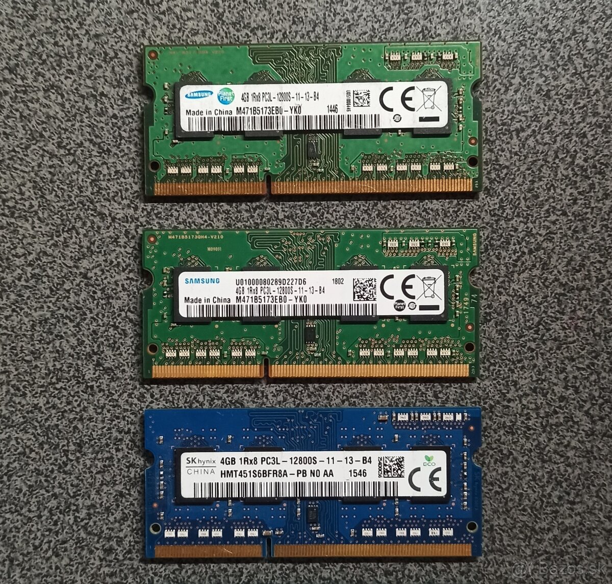 Pamäte 4GB DDR3L 12800S/1600MHz SO-DIMM