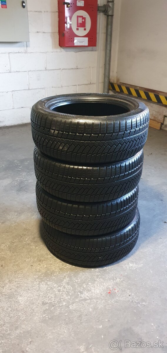 4 kusy zimne pneu CONTINENTAL WINTER CONTACT 850P 225/50 R17