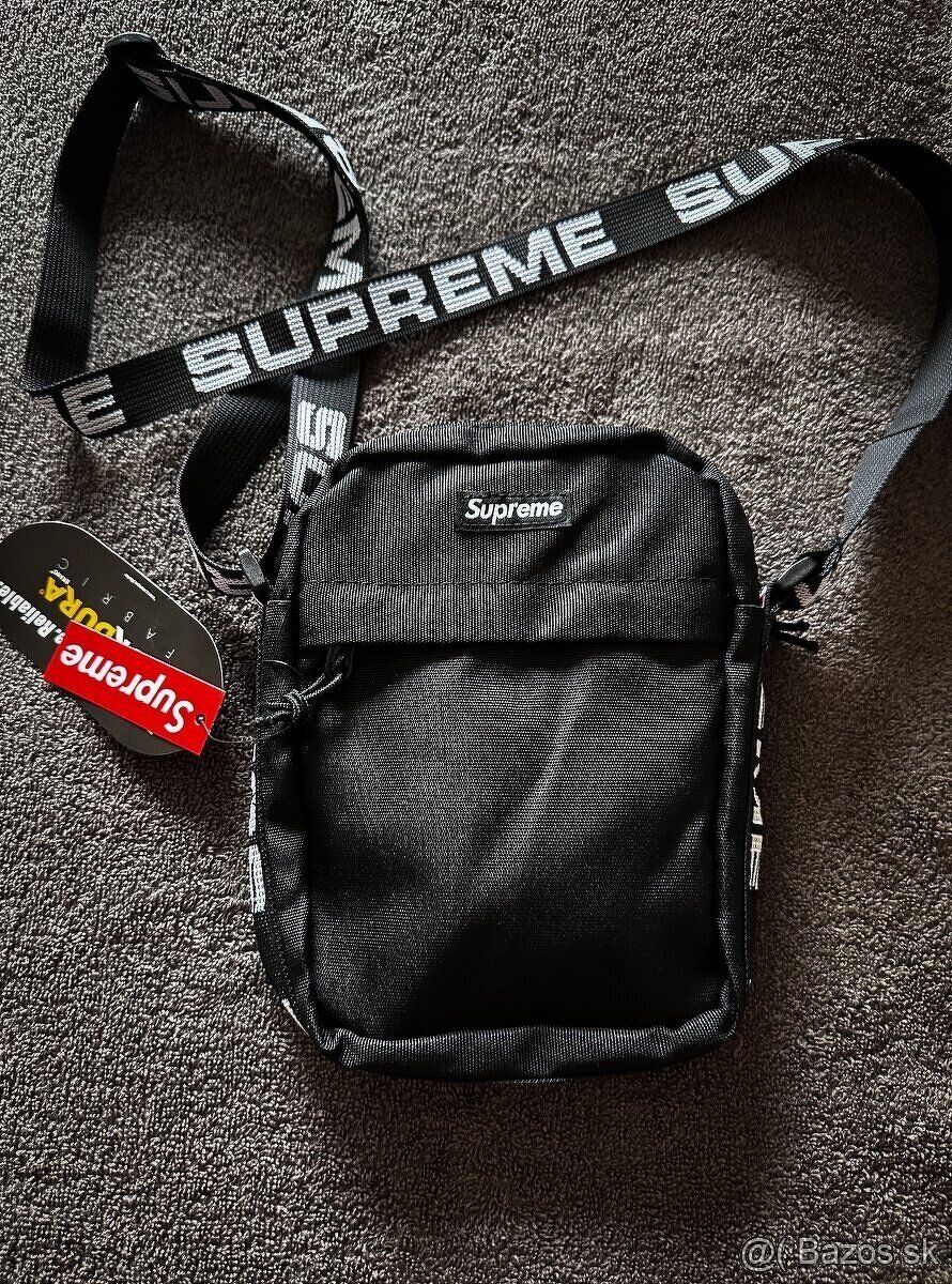 Supreme Shoulder bag SS18 čierny nový