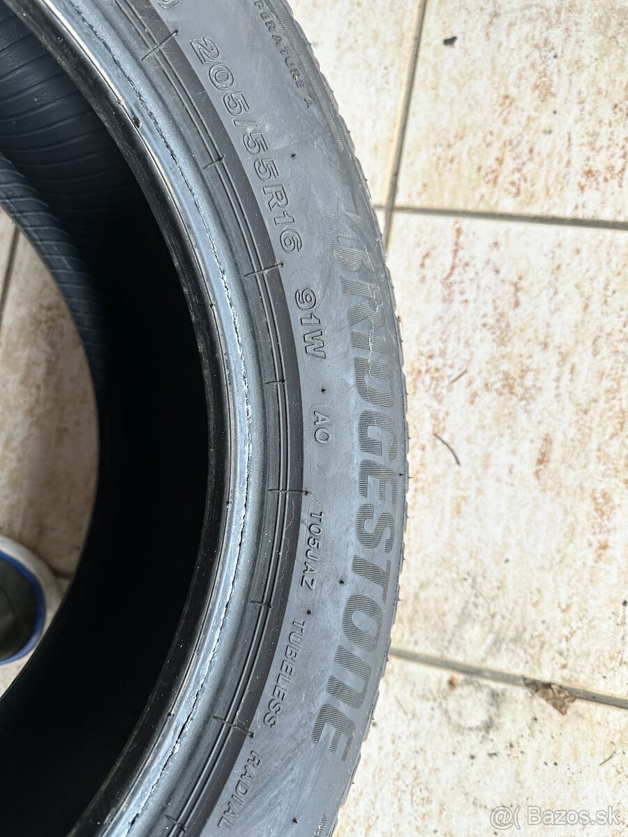 Letne Pneu 205/55 R16 91W AO Bridgestone