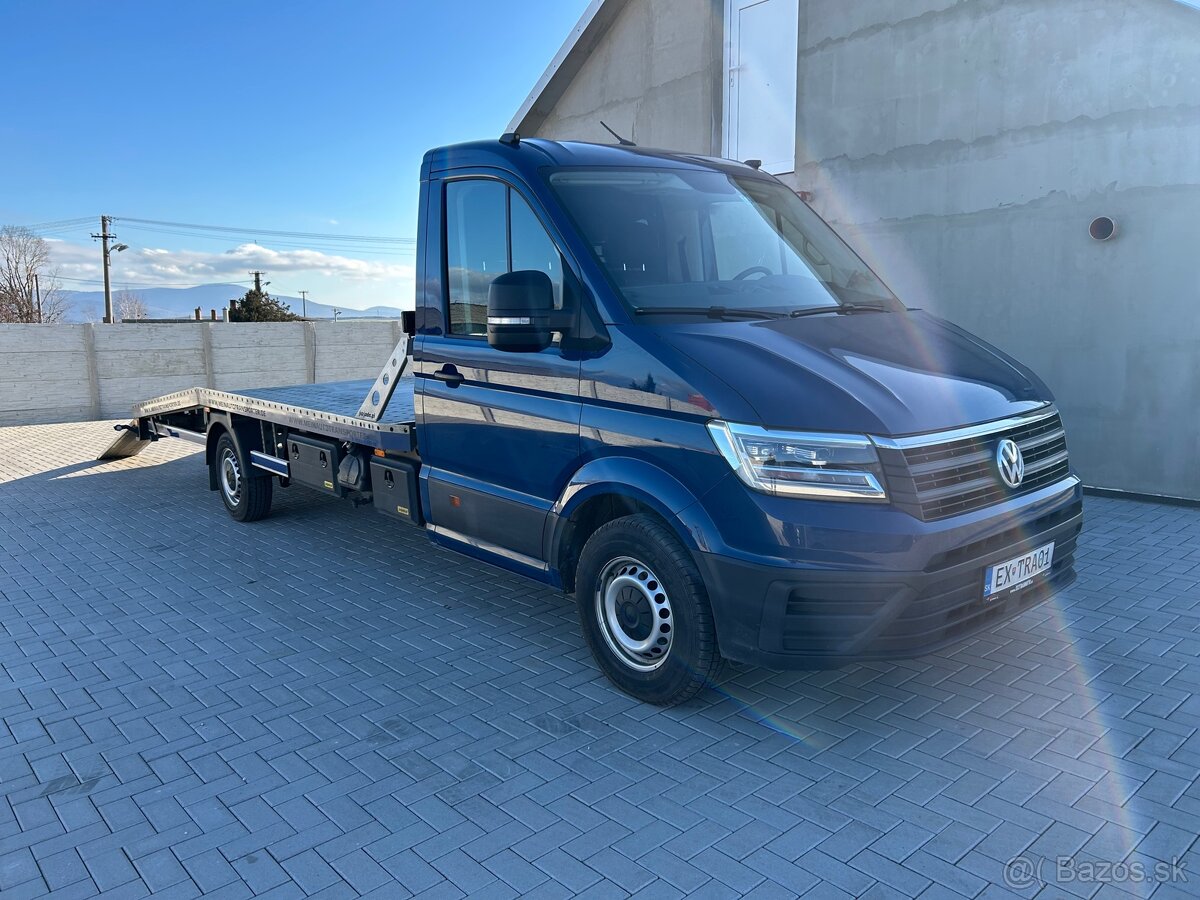 Volkswagen Crafter Podvozok 130kw odtahový špecial full led