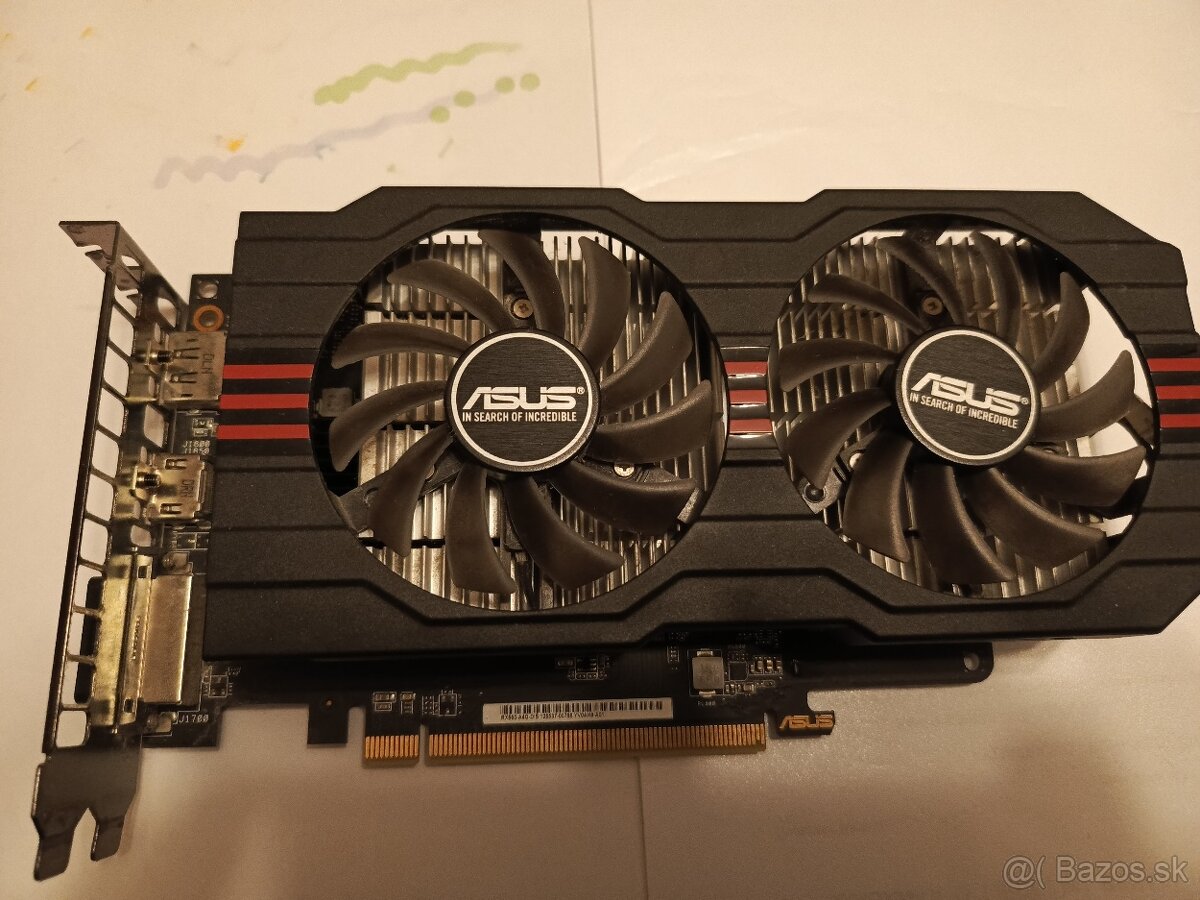 Predám grafickú kartu Asus RX560