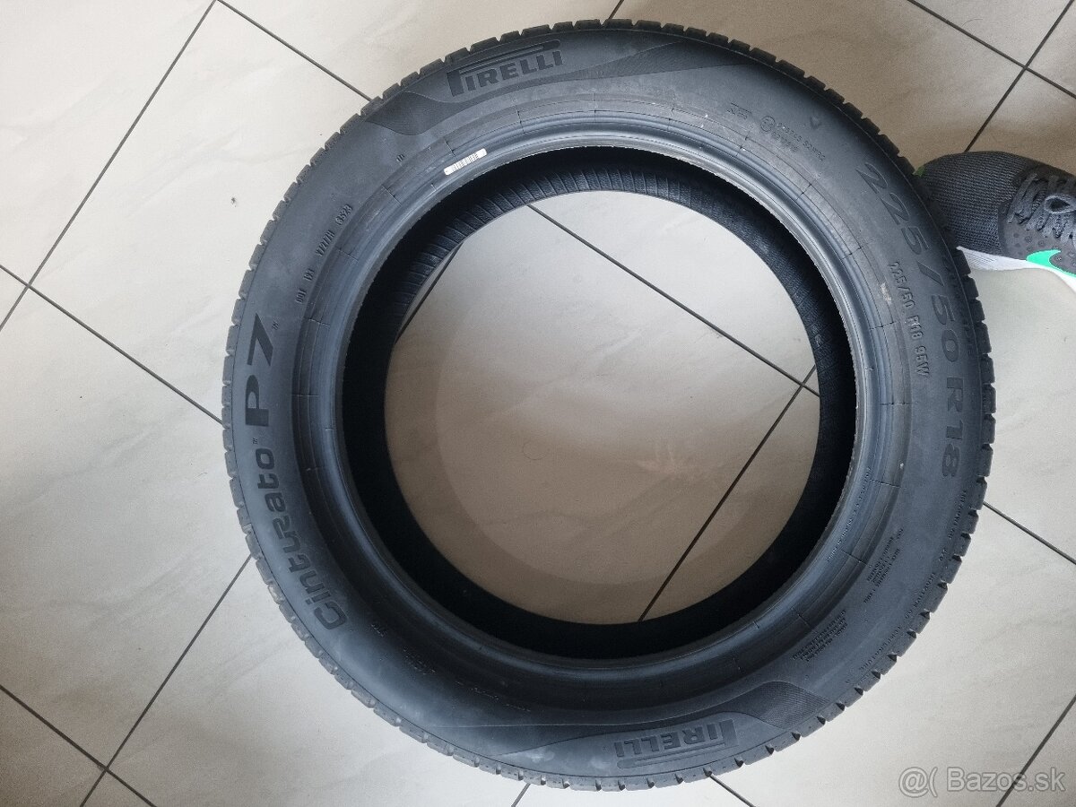 Pirelli P7 cinturato 225/50R18, nove