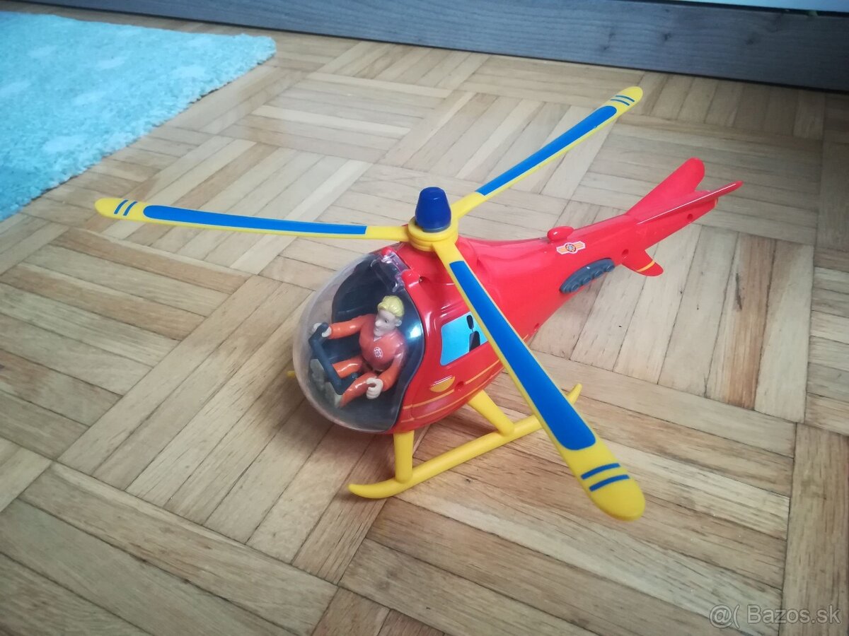 Poziarnik Sam vrtulnik helikoptera