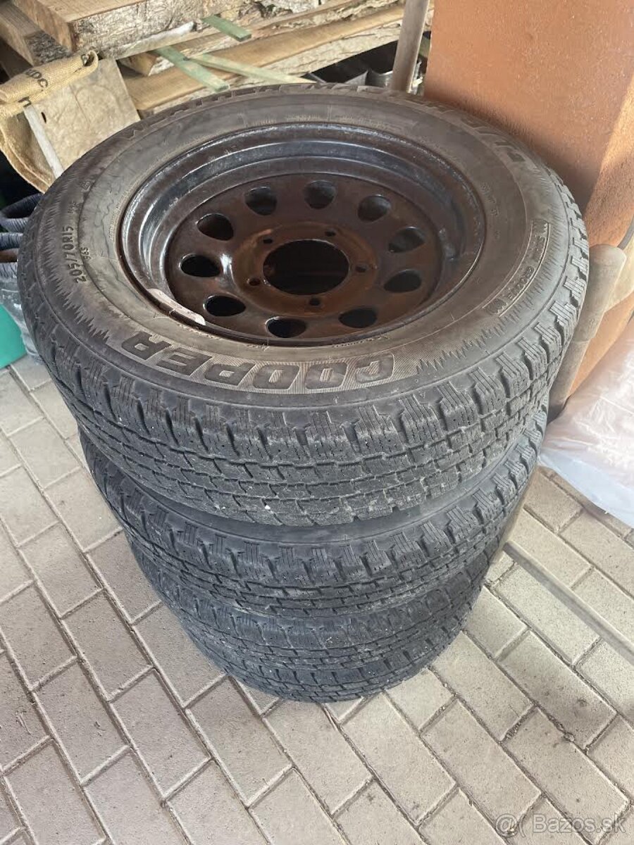 Cooper weather master205/70r15