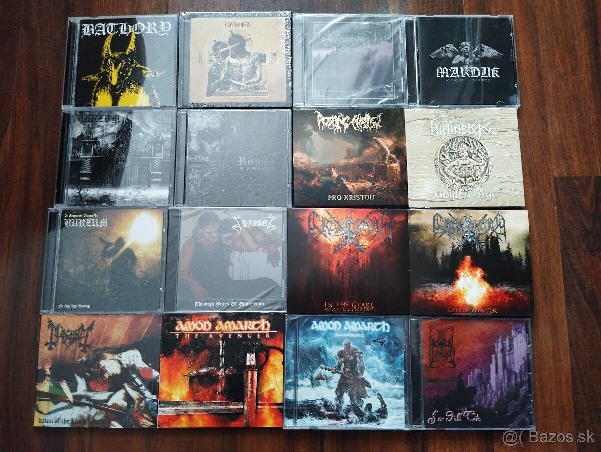 Symphonic Metal,a Black,Death Metal CDs