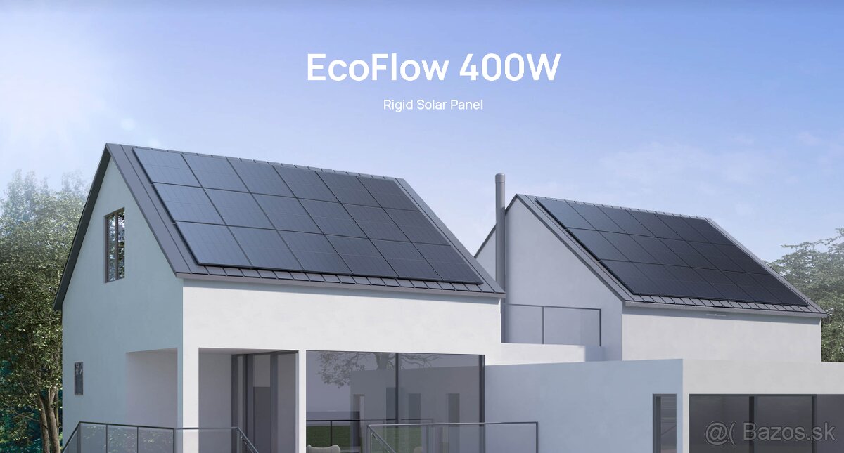 EcoFlow 400W Rigid solárny panel