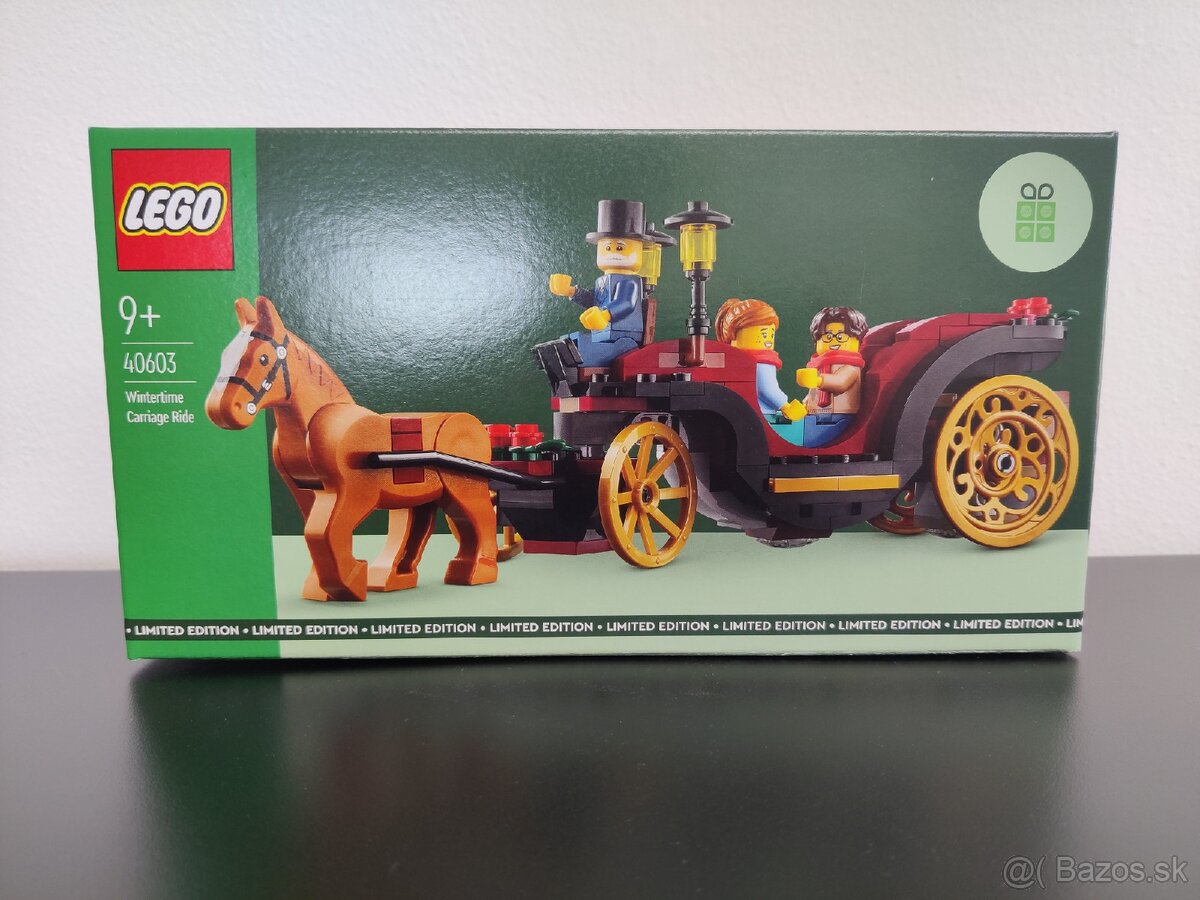 Predám LEGO 40603 [Zimná jazda na koči] - nové/nerozbalené