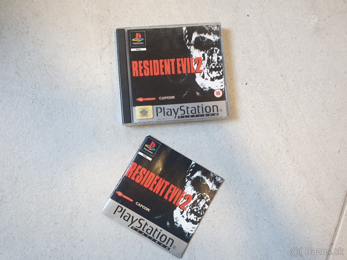 Predám hru na PS1 Resident Evil 2 v dobrom stave