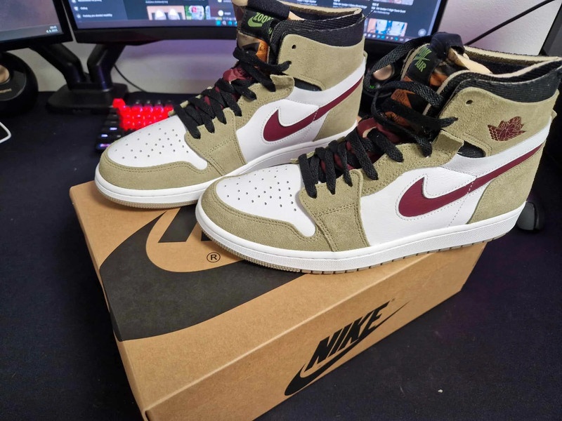 Nike Jordan Air Jordan 1 zoom air comfort 'Neutral Olive'