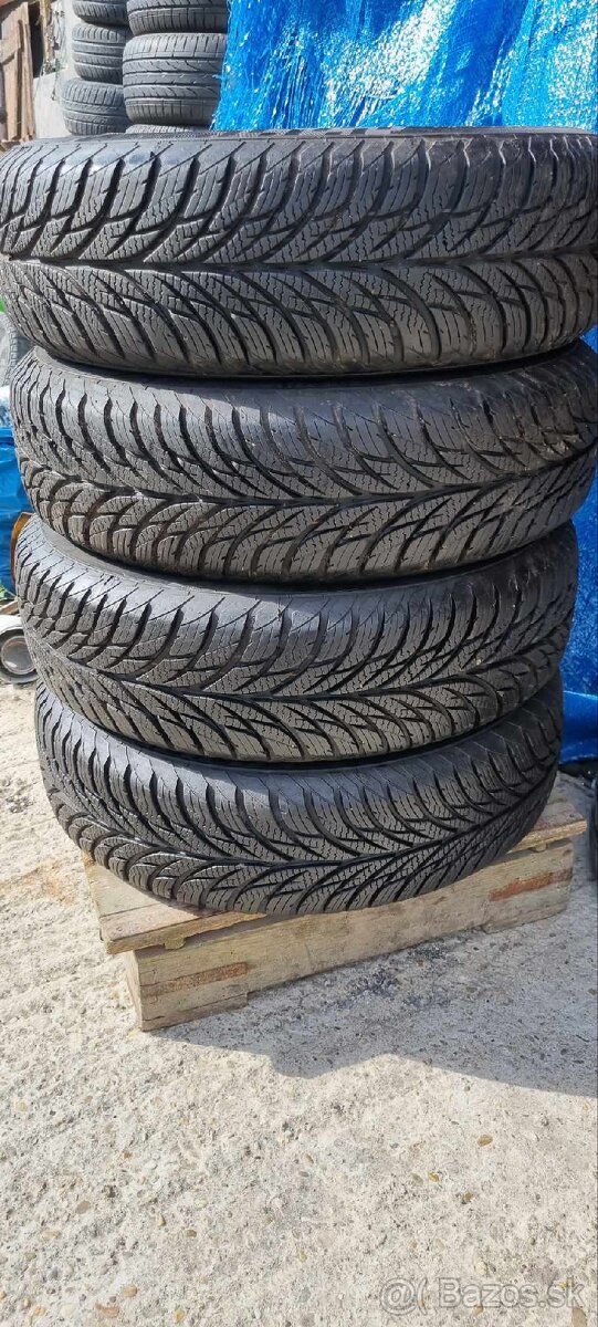 Predám 4ks zimné pneu.165/70R14 Matador dezen 6,5mm