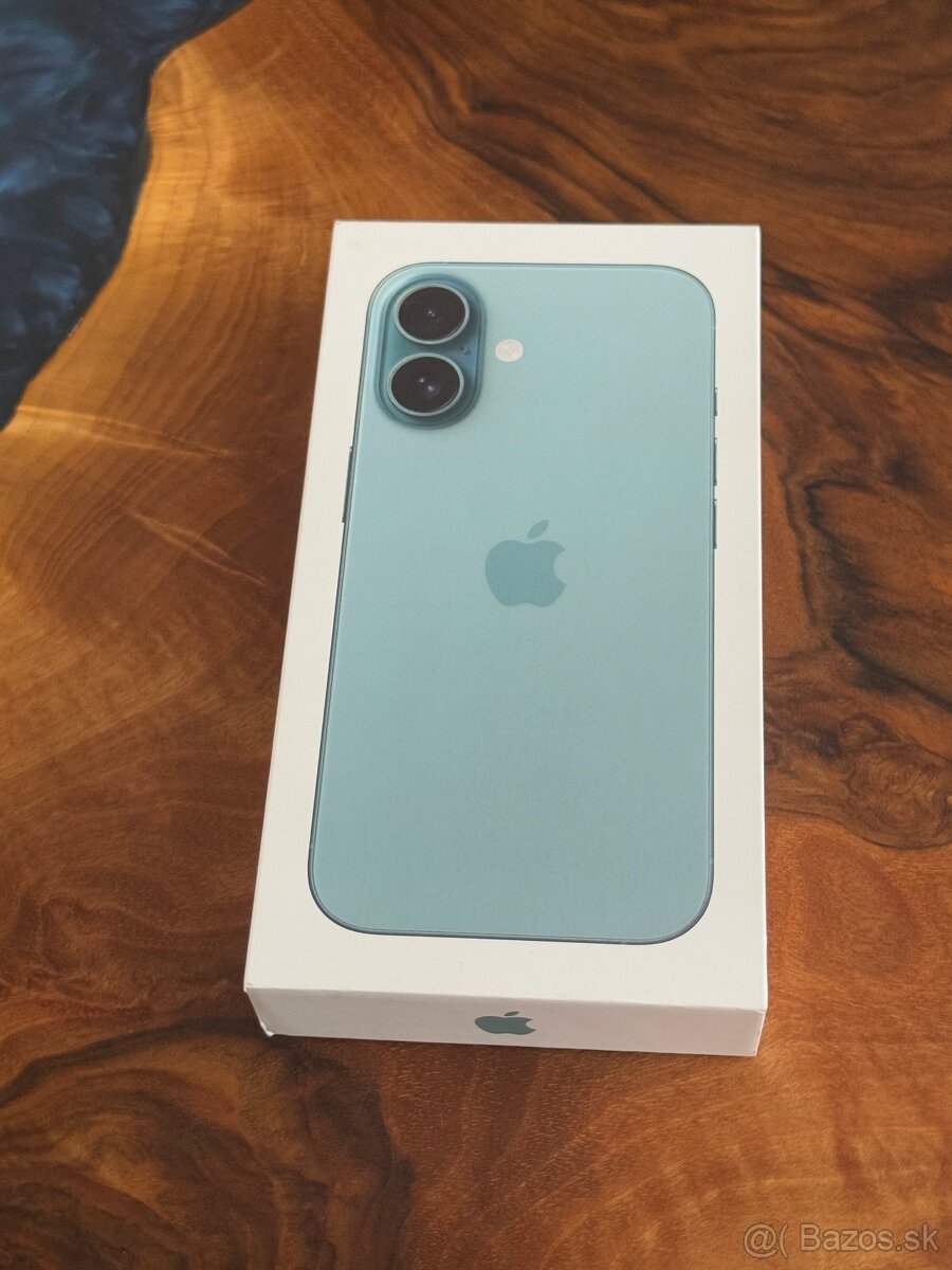 iPhone 16 128gb Teal zabalený