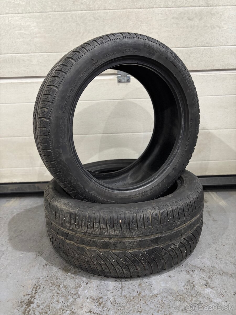 MICHELIN 245/45 r18 zimné