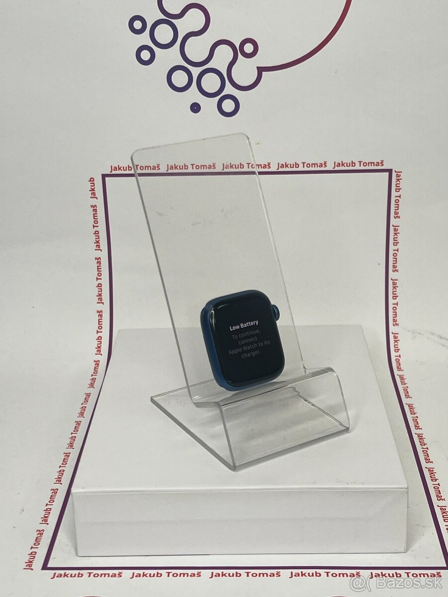 Apple Watch 7 41mm Blue 100% Batéria 