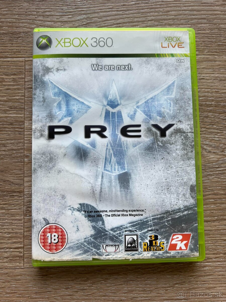 Prey na Xbox 360 a Xbox ONE / SX