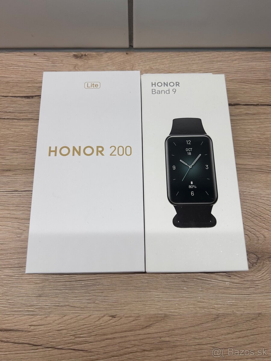 Honor 200 lite + hodinky