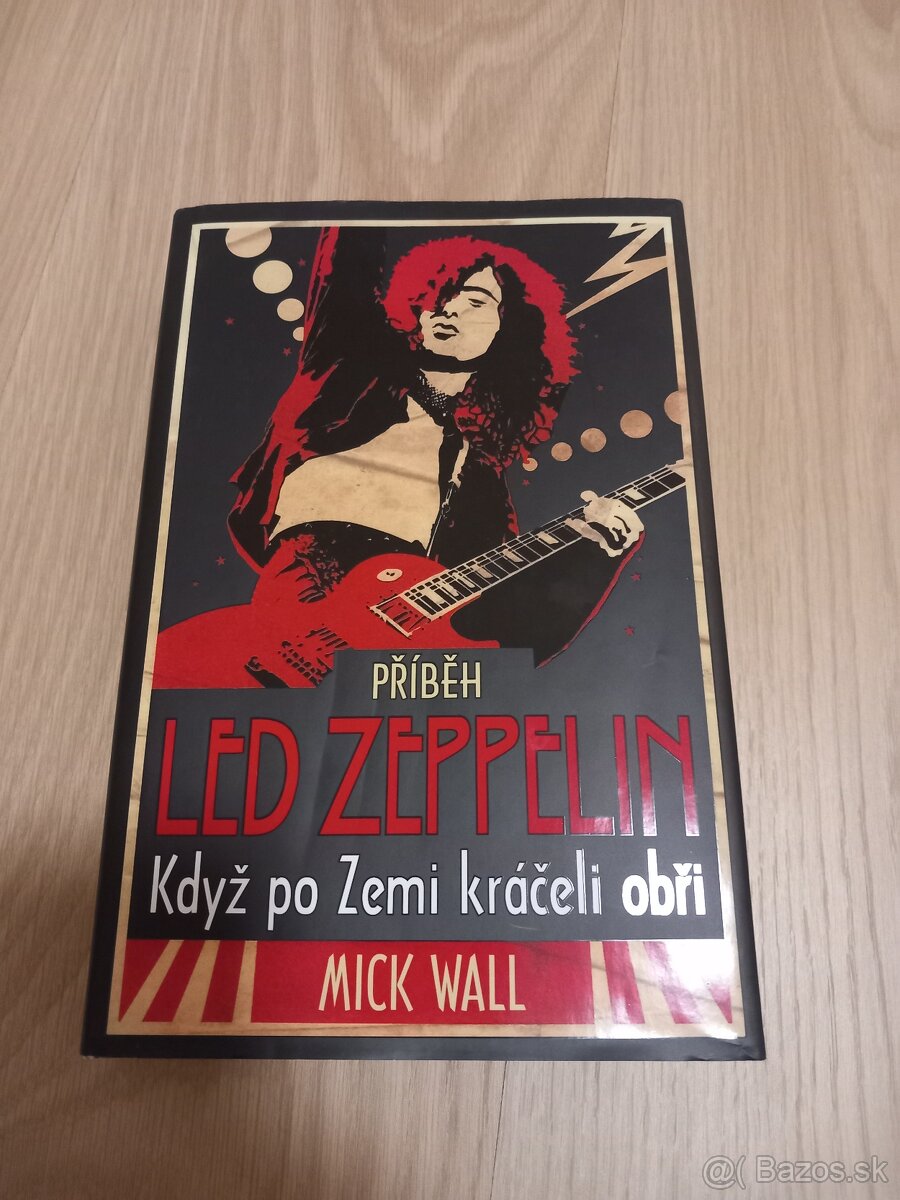 Predám knihu Led Zeppelin - Když po zemi kráčeli obři