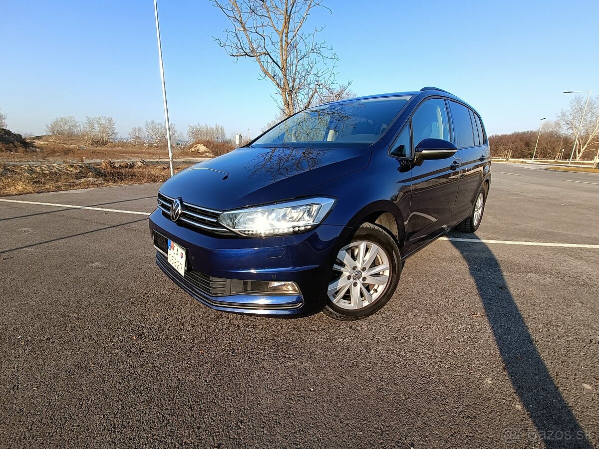 VW Touran 2.0 TDI, DSG 7-Automat, 2020, Navi, LED, Alcantara