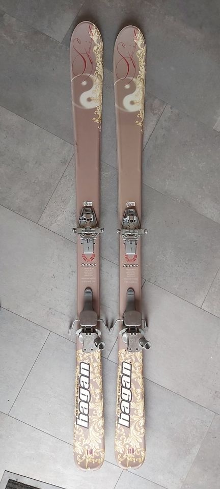 Skialp lyze Hagan 140 cm + lyziarky Scarpa