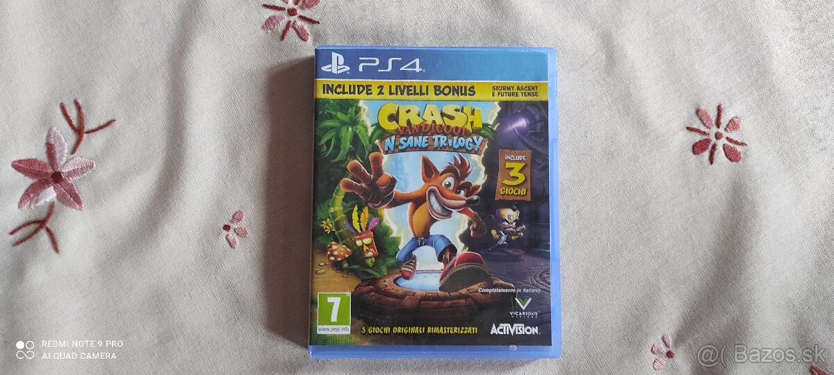 Crash bandicoot N sane trilogy (ps4)