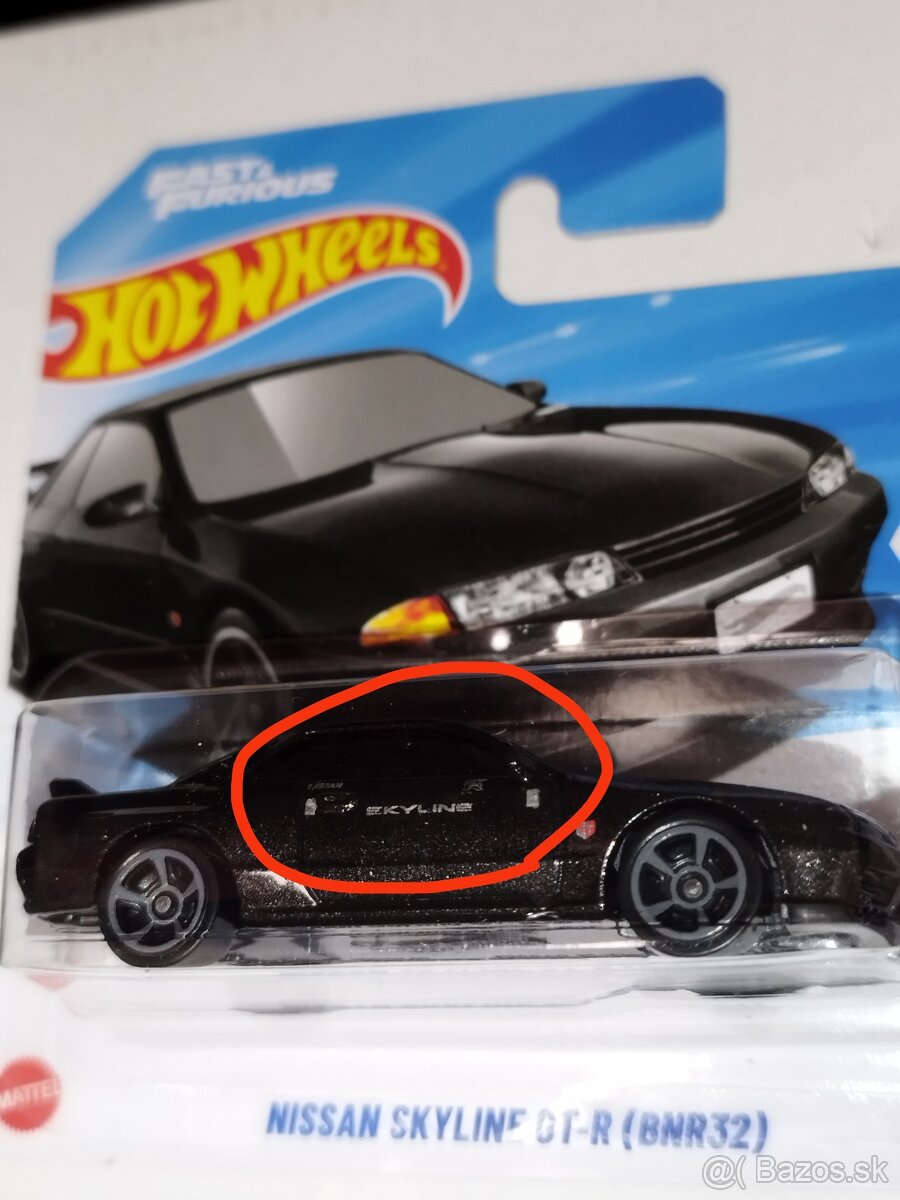 Hot wheels Nissan Skyline R32  ERROR