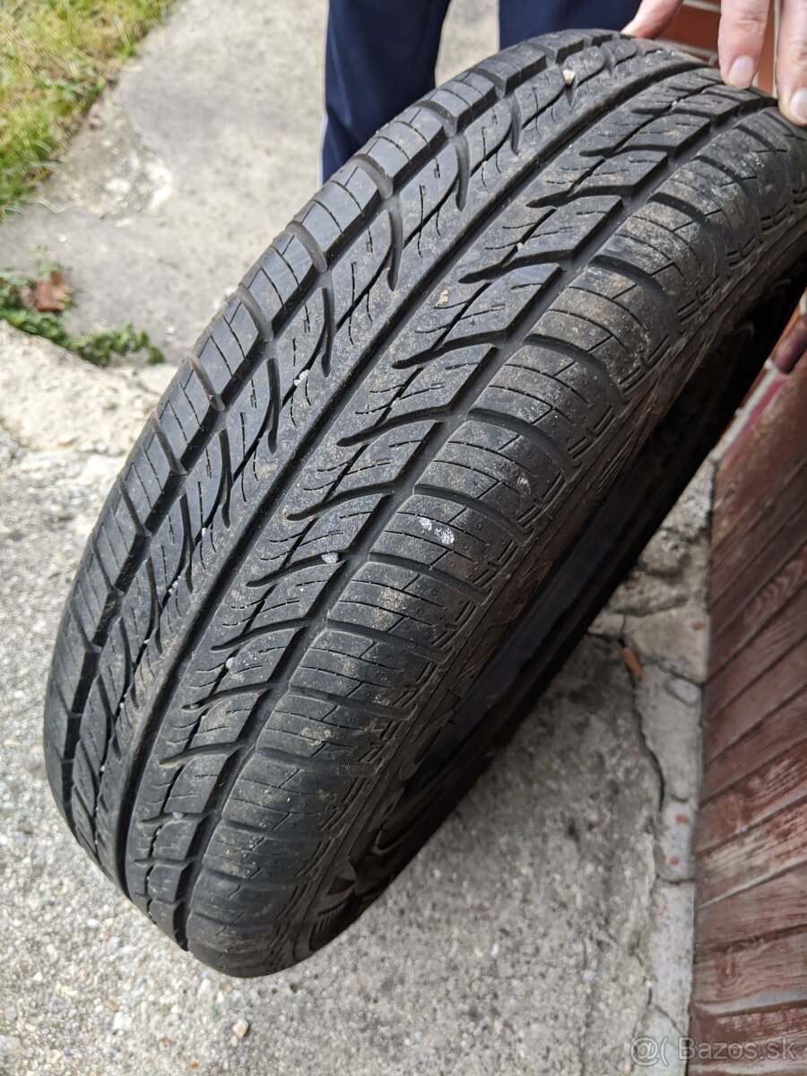 4 letné pneu Sebring 165/70 R14 na diskoch